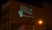 housing is a human right projection 
